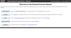 Desktop Screenshot of internet.processmanual.com